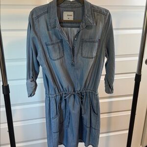 Sonoma Long Sleeve Denim Dress
